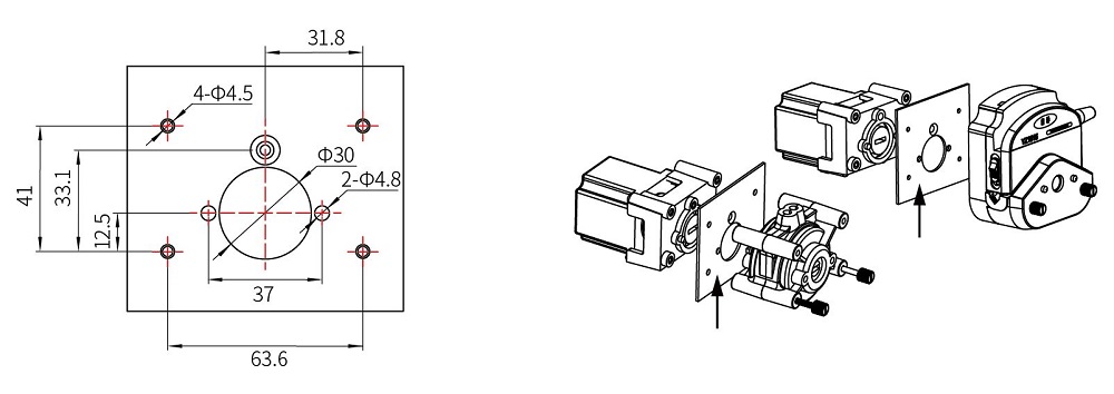 Industrial Peristaltic Pump