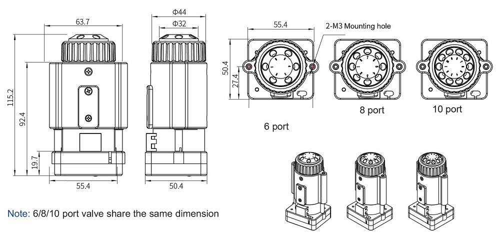 Multiport Selector Valve