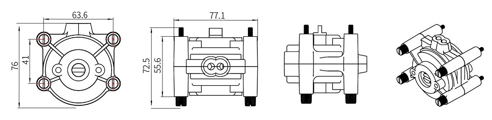 Peristaltic Hose Pump