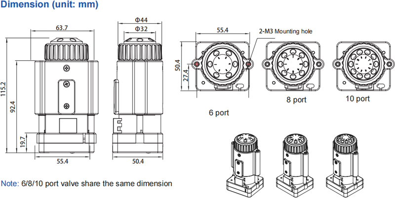 Selector Valve SV-04B