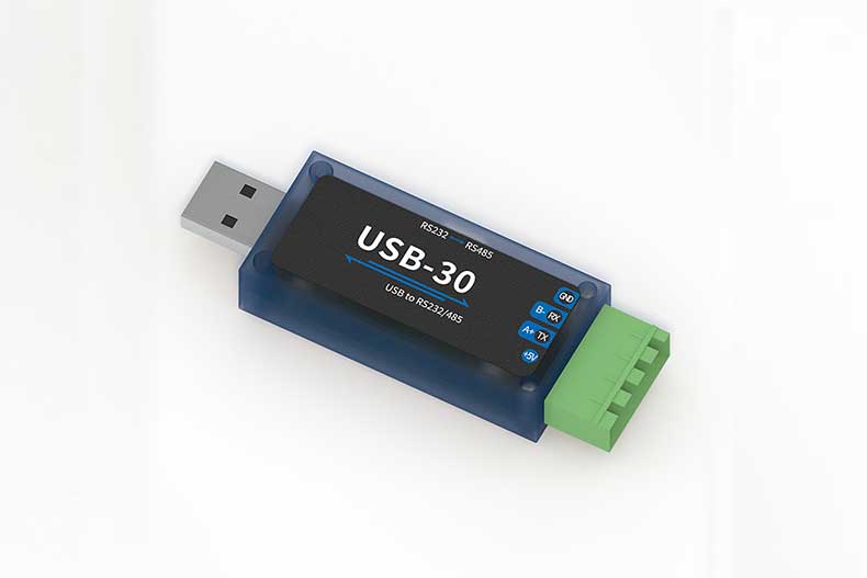 Serial USB-30 to RS232/RS485 Adapter