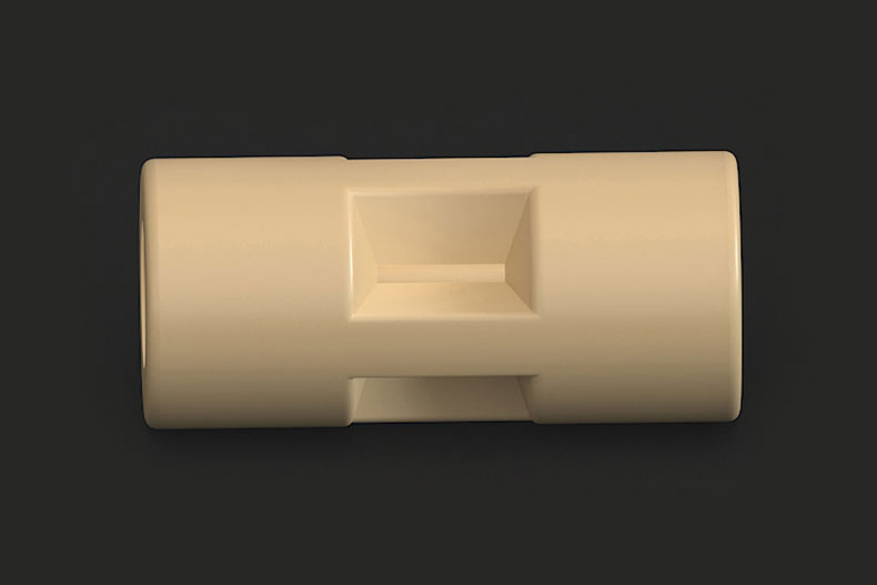 PEEK Female Thread Straight Adapter