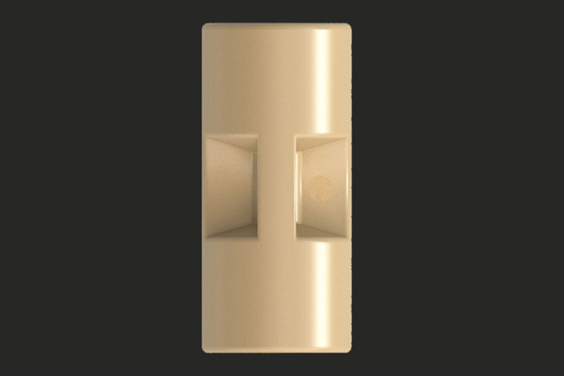 PEEK Female Thread Straight Adapter