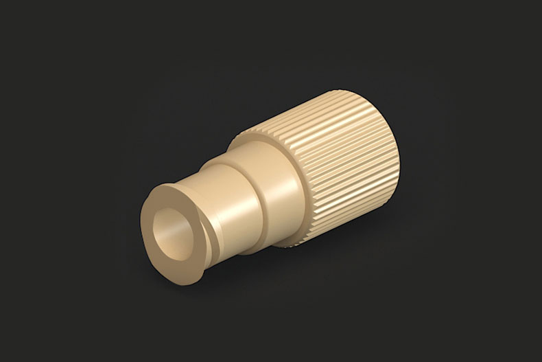 PEEK Female Thread Luer Adapter
