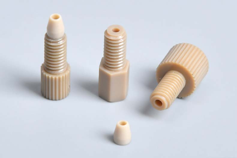 PEEK Hand Tighten Flangeless Fitting-Two-piece Set