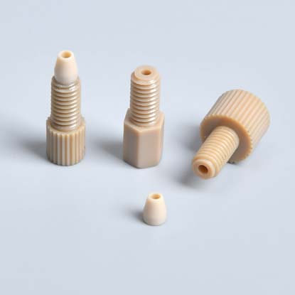 PEEK Hand Tighten Flangeless Fitting-Two-piece Set