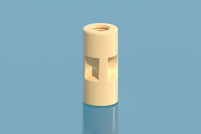 PEEK Female Thread Straight Adapter