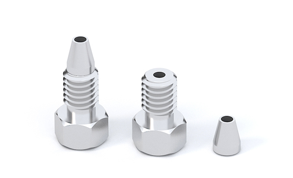 10-32 UNF Stainless Steel HPLC Ferrule Fitting