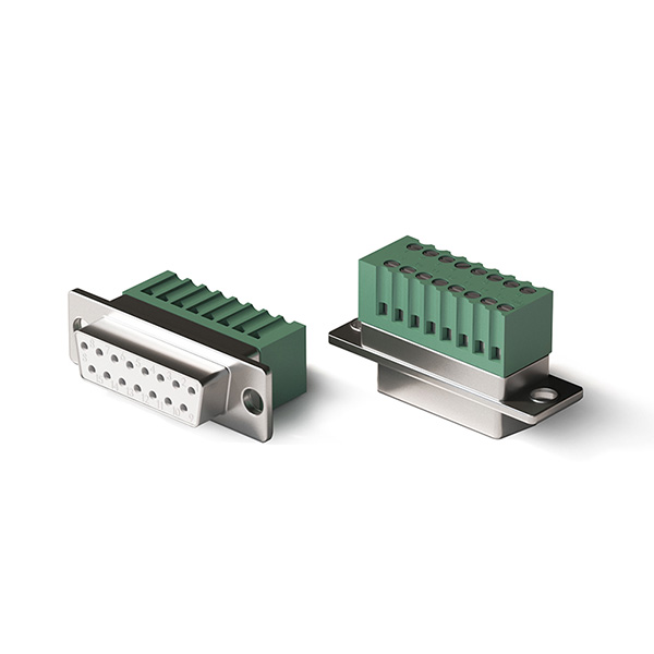 DB15 Female Screw Terminal Connector