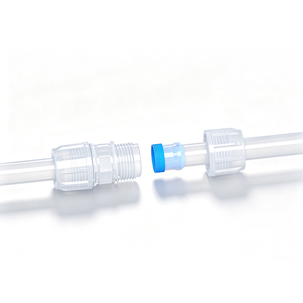 PFA Bead-Lock Fittings for PFA/PTFE Tubing
